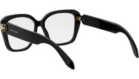 Serpenti Forever Black Geometric Eyeglasses