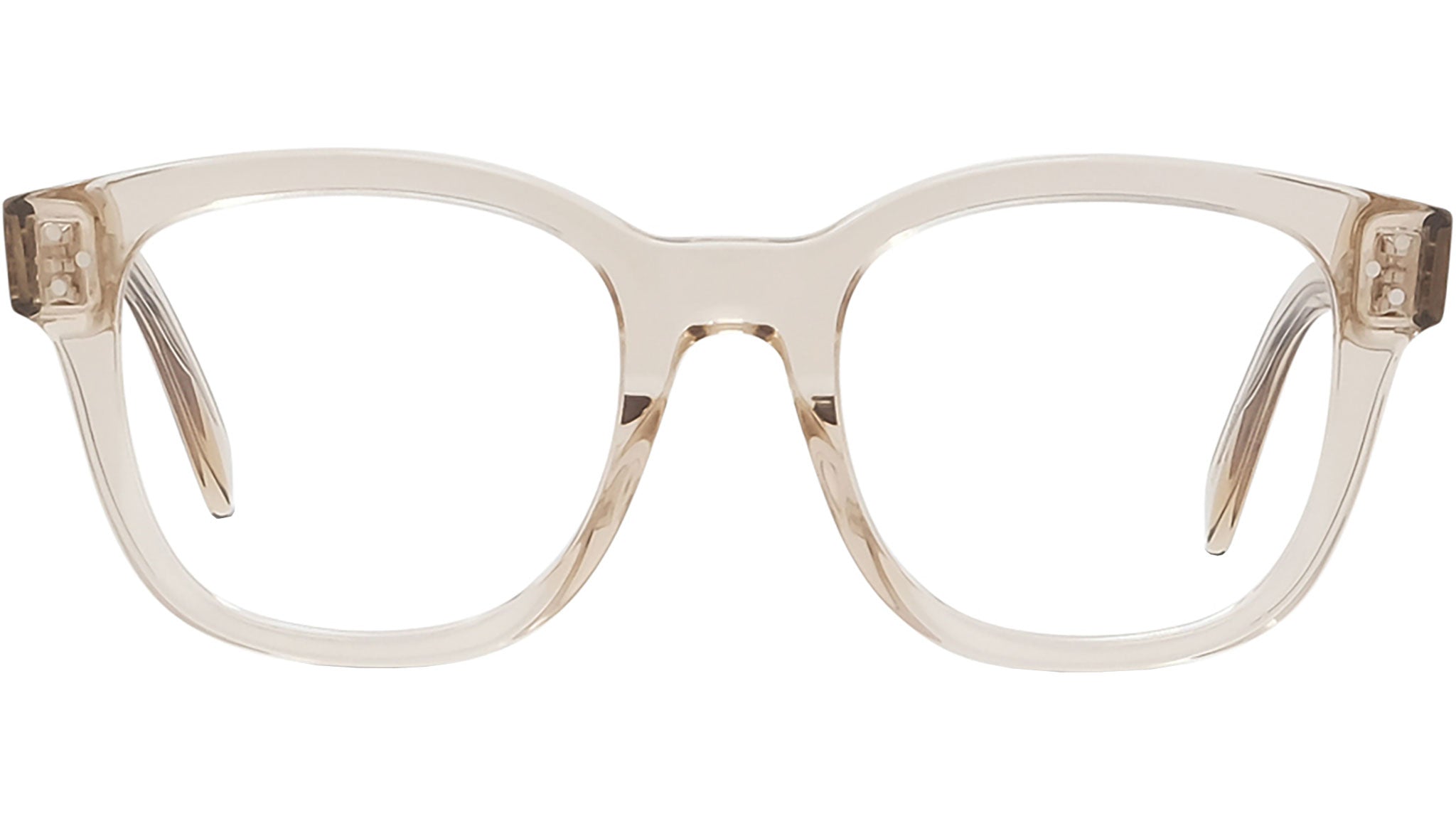 CELINE 3 Dots Champagne Geometric Sunglasses