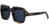 DiorMidnight S4I Shiny Havana Butterfly Sunglasses