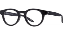 Oxford Black Round Eyeglasses