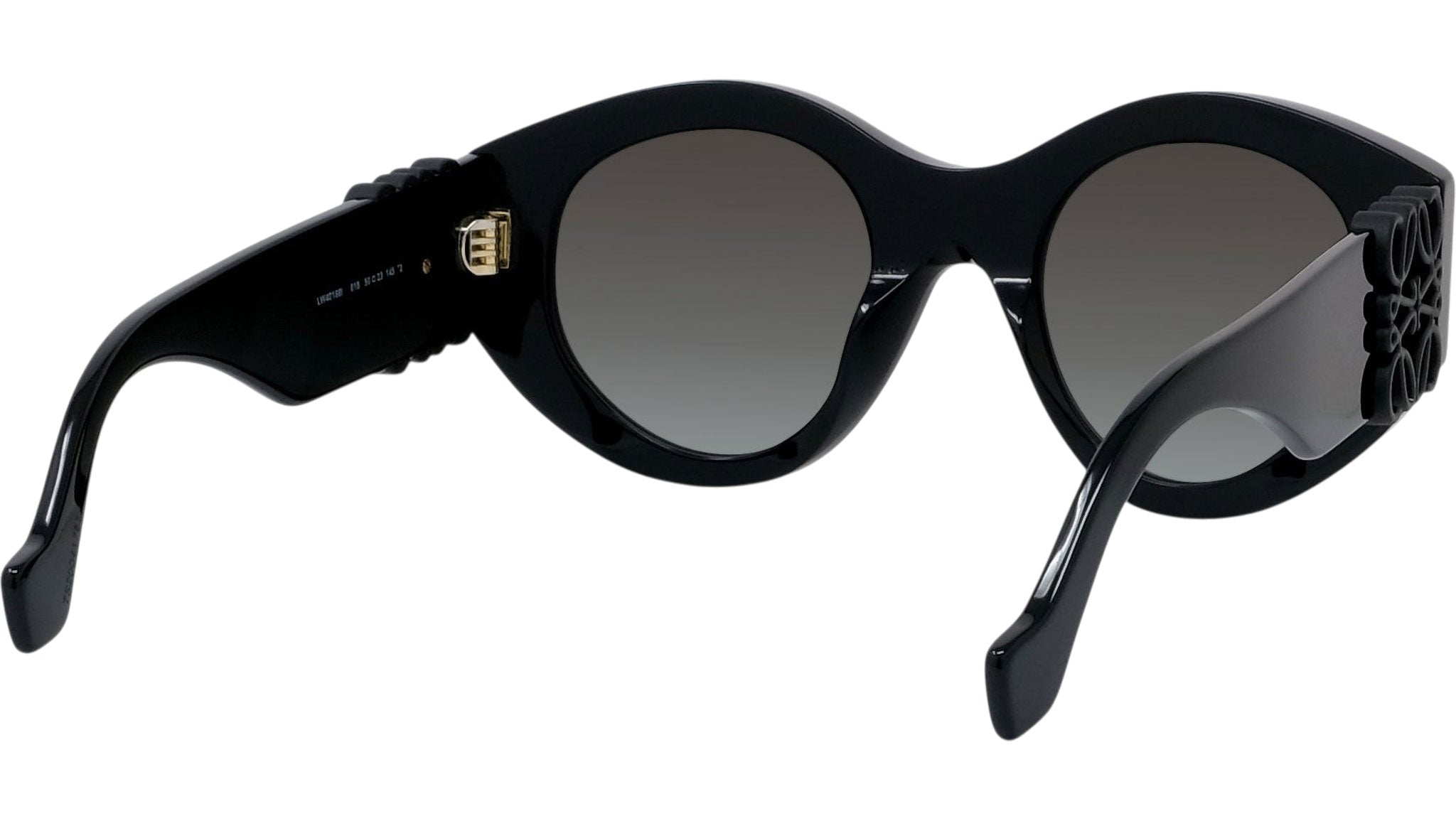 Anagram Black Round Sunglasses