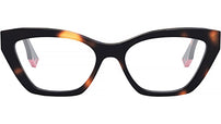 Fendi Way Brown Cat Eye Eyeglasses