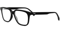 Fendi Fine Black Square Eyeglasses