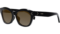 Mini Triomphe Black Cat Eye Sunglasses
