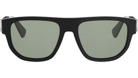 Bvlgari Aluminium Black Geometric Sunglasses