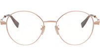 Bvlgari Bvlgari Rose Gold Round Eyeglasses