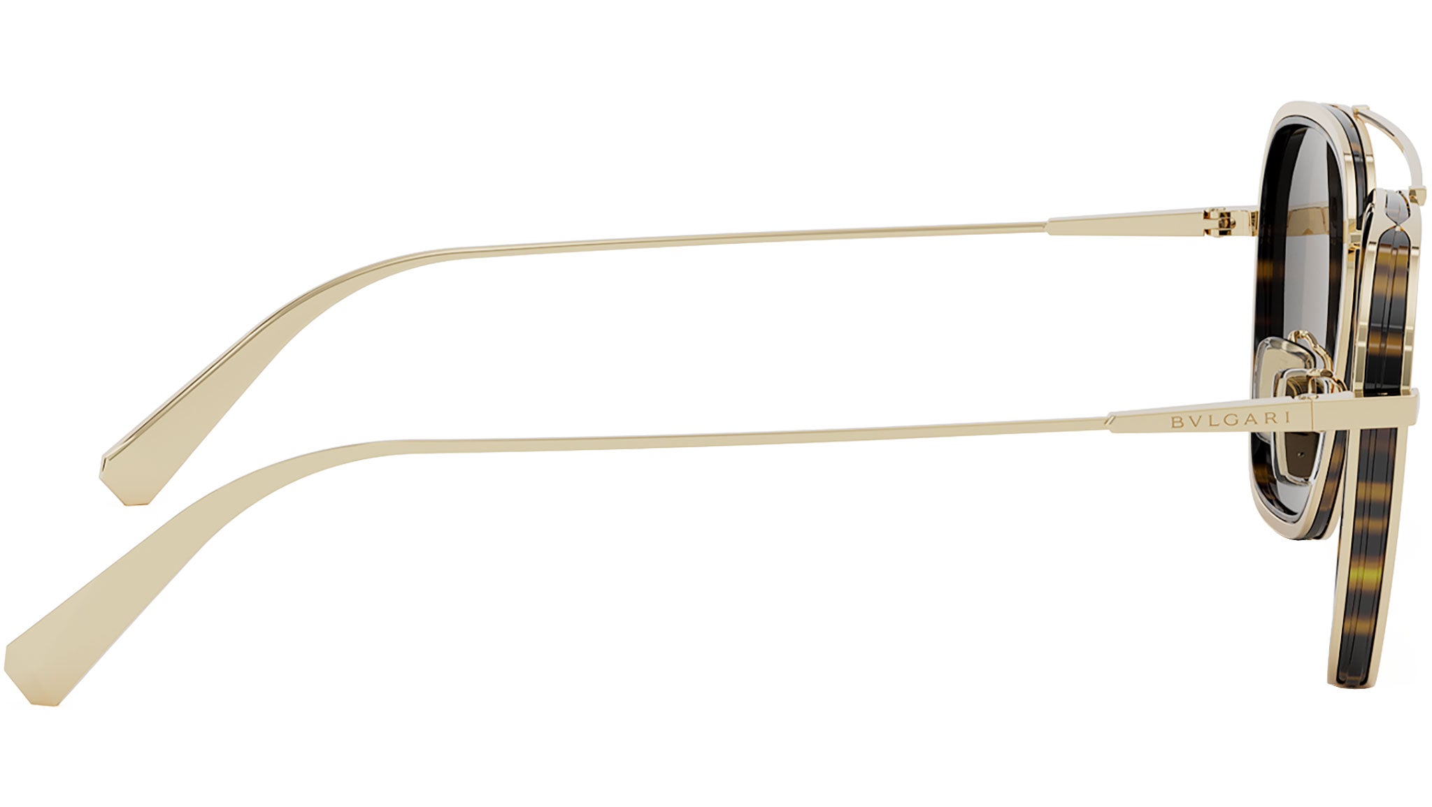 B.zero1 Yellow Square Sunglasses