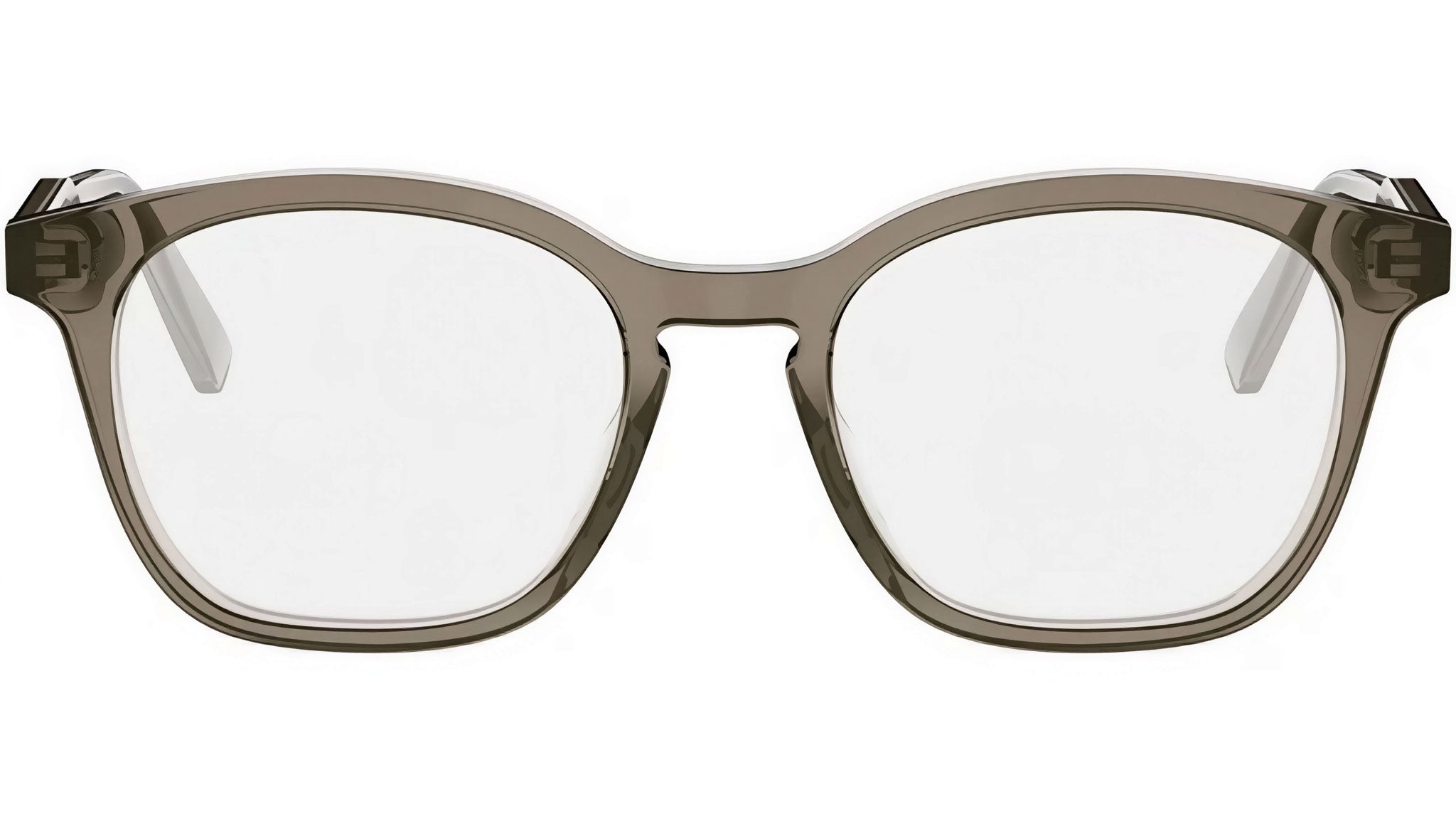 DiorBotanicaO S5I Brown Squared Eyeglasses