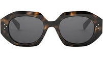 CELINE 3 Dots Tortoise Geometric Sunglasses