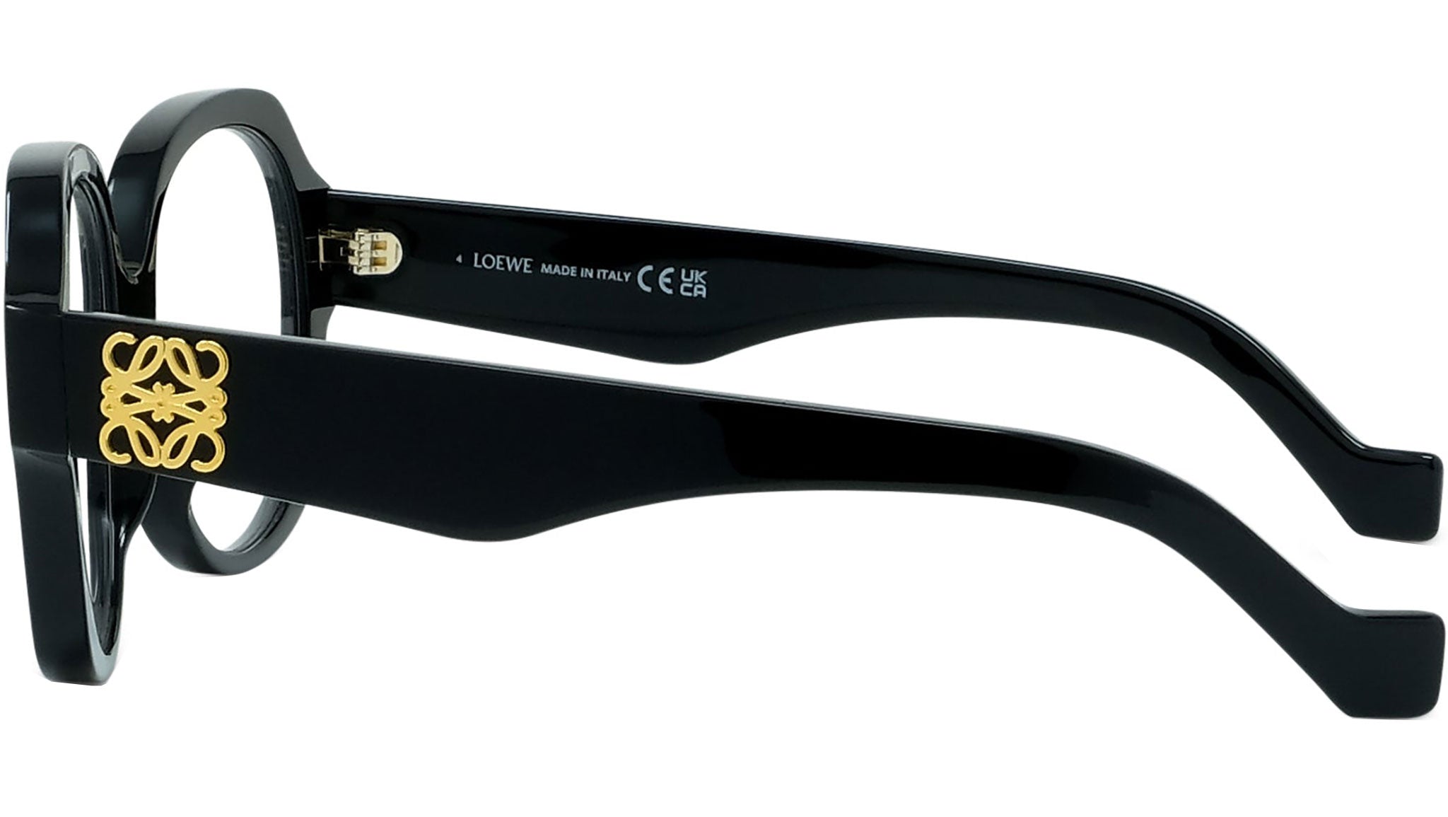 Anagram Black Geometric Sunglasses