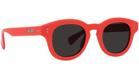 Boke Flower Red Round Sunglasses