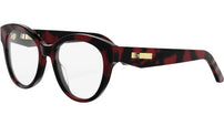 CDiorO B2I Havana Cat Eye Eyeglasses