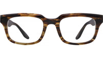 Hinkley Brown Square Eyeglasses
