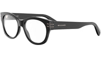 Bvlgari Aluminium Black Rectangular Eyeglasses