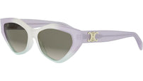 Triomphe Purple Cat Eye Sunglasses
