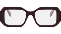 Triomphe Brown Geometric Eyeglasses
