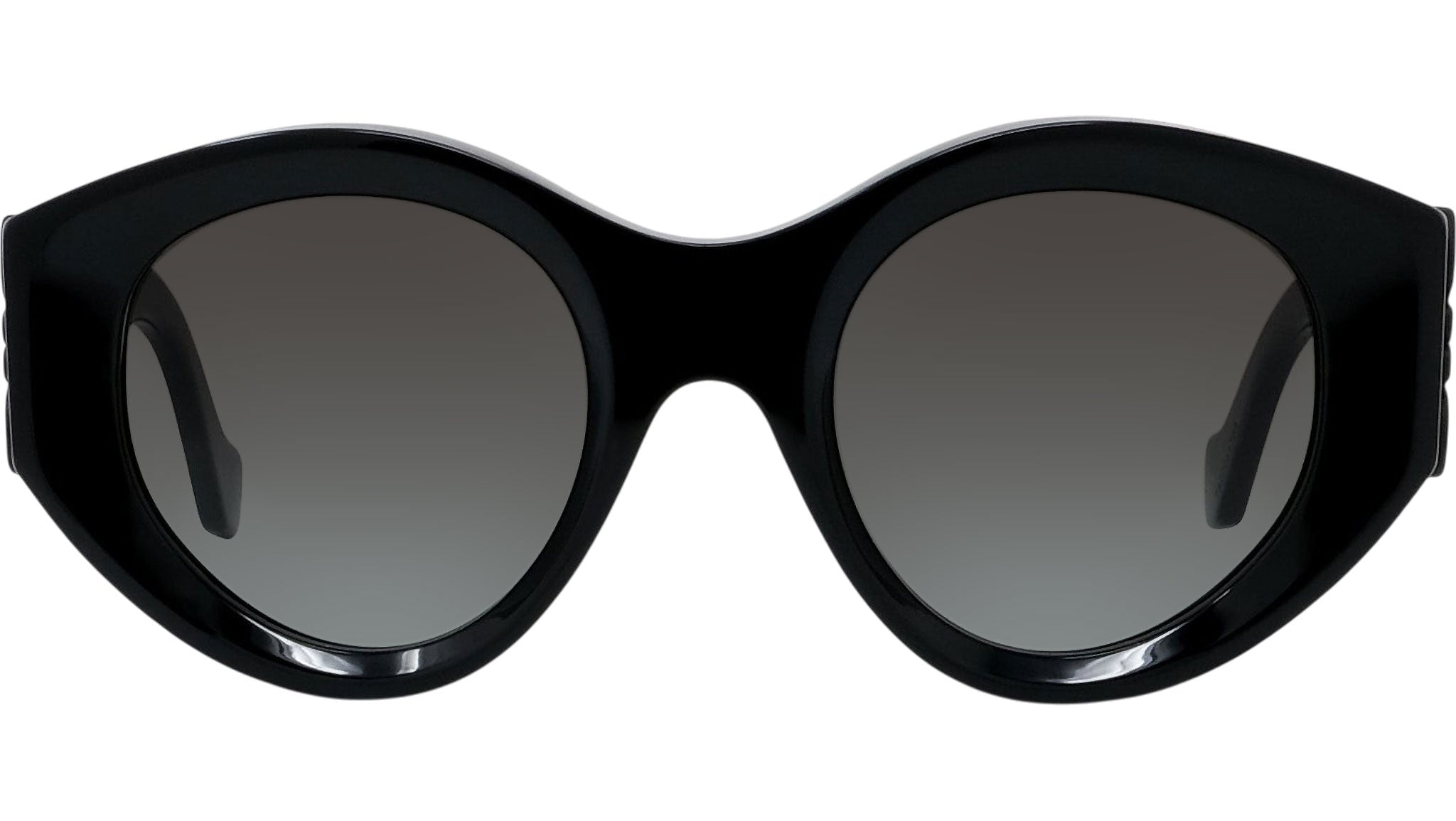 Anagram Black Round Sunglasses