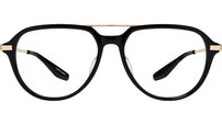 Dunn Black Pilot Eyeglasses