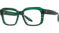 Amaya Green Square Eyeglasses