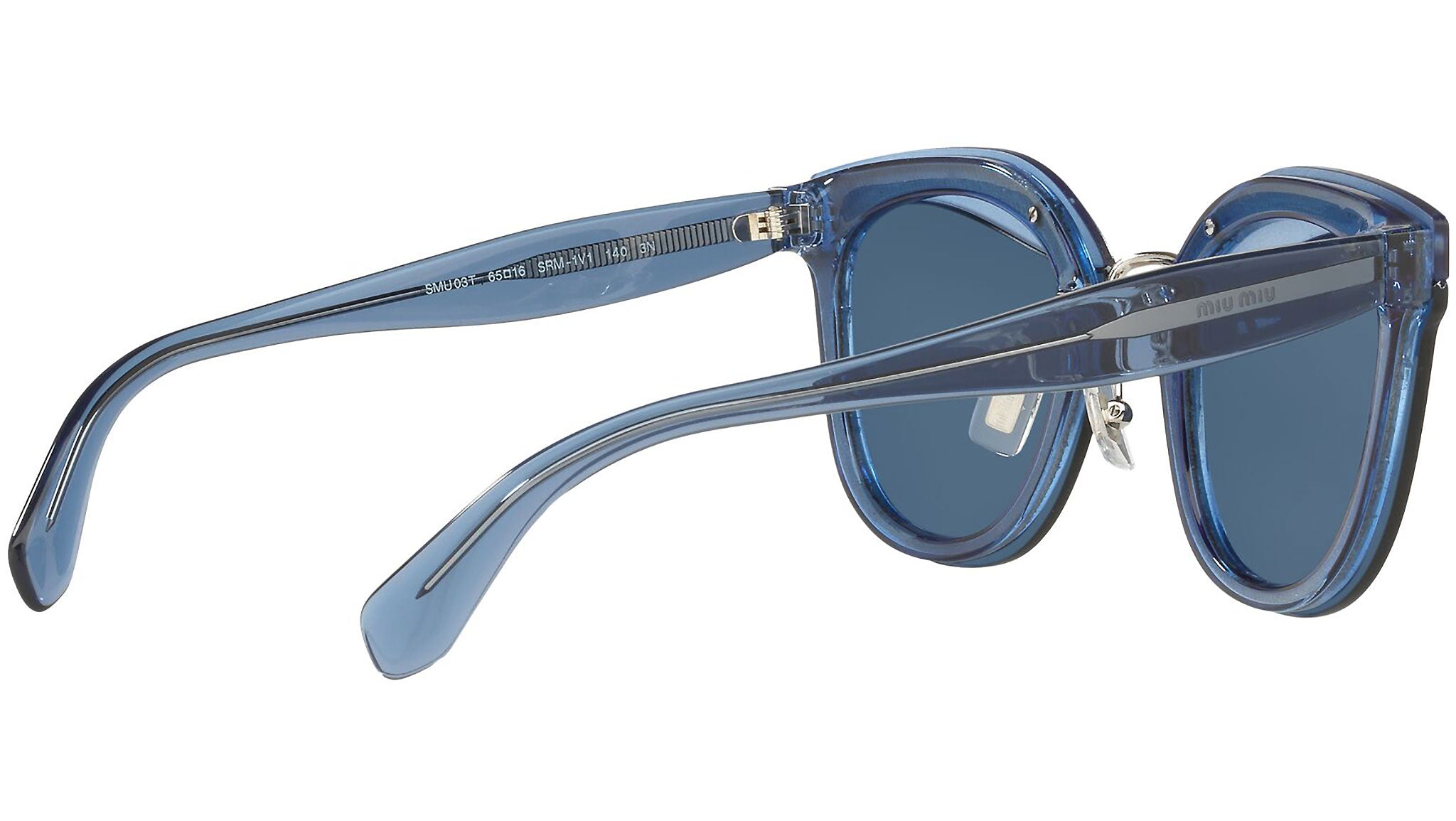 MU 03TS SRM1V1 transparent blue / glitter