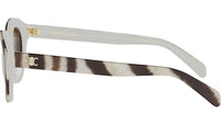 Triomphe Mini Brown Round Sunglasses