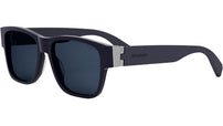 Bvlgari Aluminium Blue Geometric Sunglasses