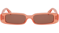 CELINE 3 Dots Orange Rectangular Sunglasses
