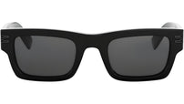 B.zero1 Black Rectangular Sunglasses
