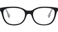 Fendi Fine Black Oval Eyeglasses
