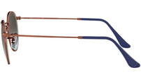Round Metal RB3447 polished bronze copper