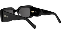 DiorLuckyCharms S1I Black Rectangular Sunglasses