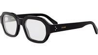 CELINE 3 Dots Black Geometric Eyeglasses