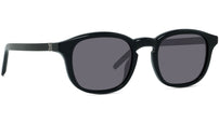 K Logo Black Square Sunglasses