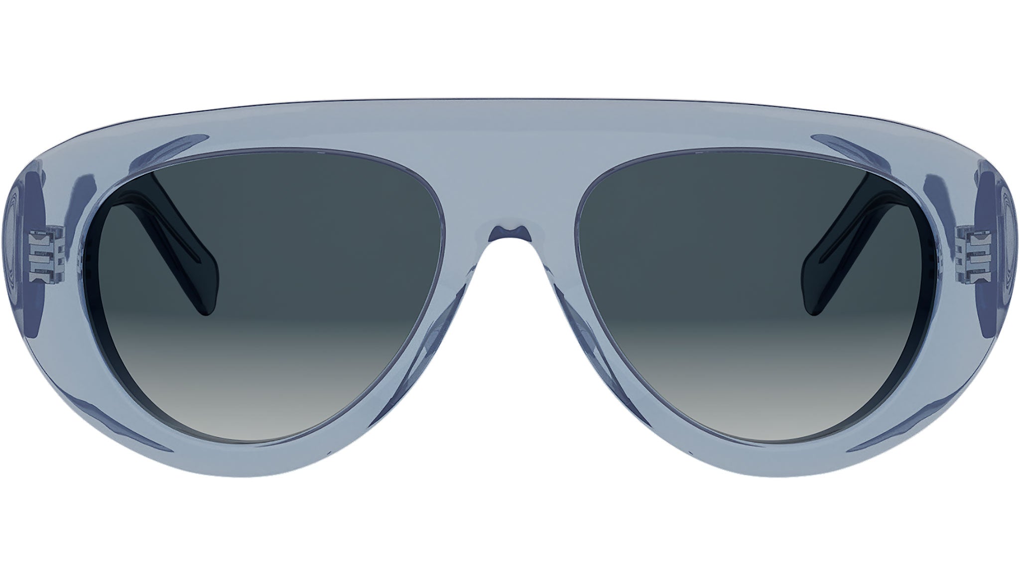 Triomphe Stamp Blue Pilot Sunglasses