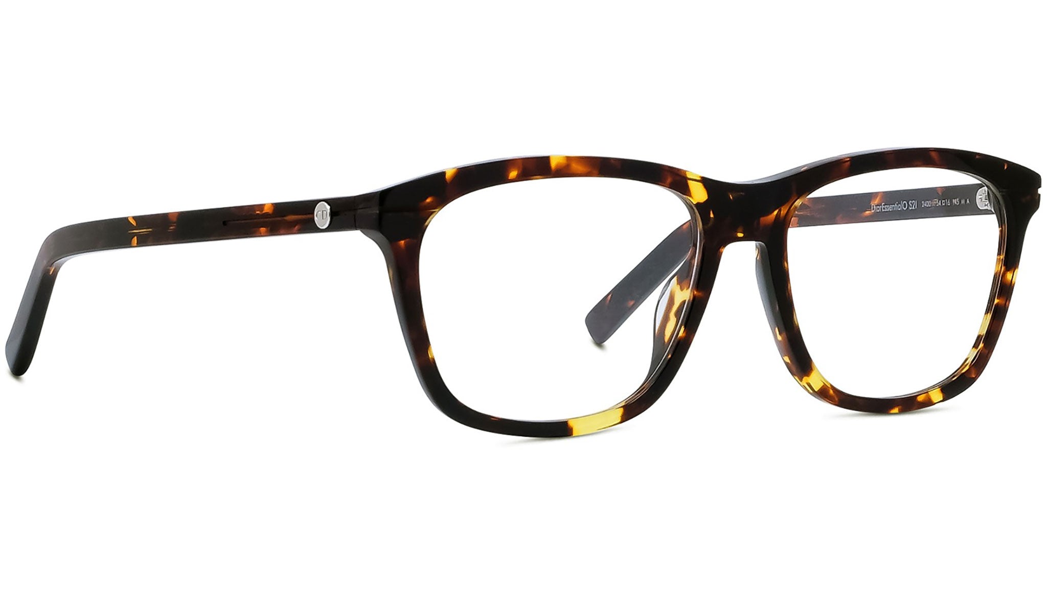 DiorEssentialO S2I Havana Square Eyeglasses
