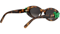 Dior Clover B1I Havana Oval Sunglasses
