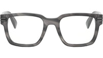 B.zero1 Grey Geometric Eyeglasses
