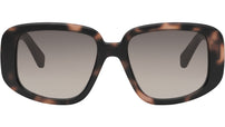 3 Dots Tortoise Geometric Sunglasses