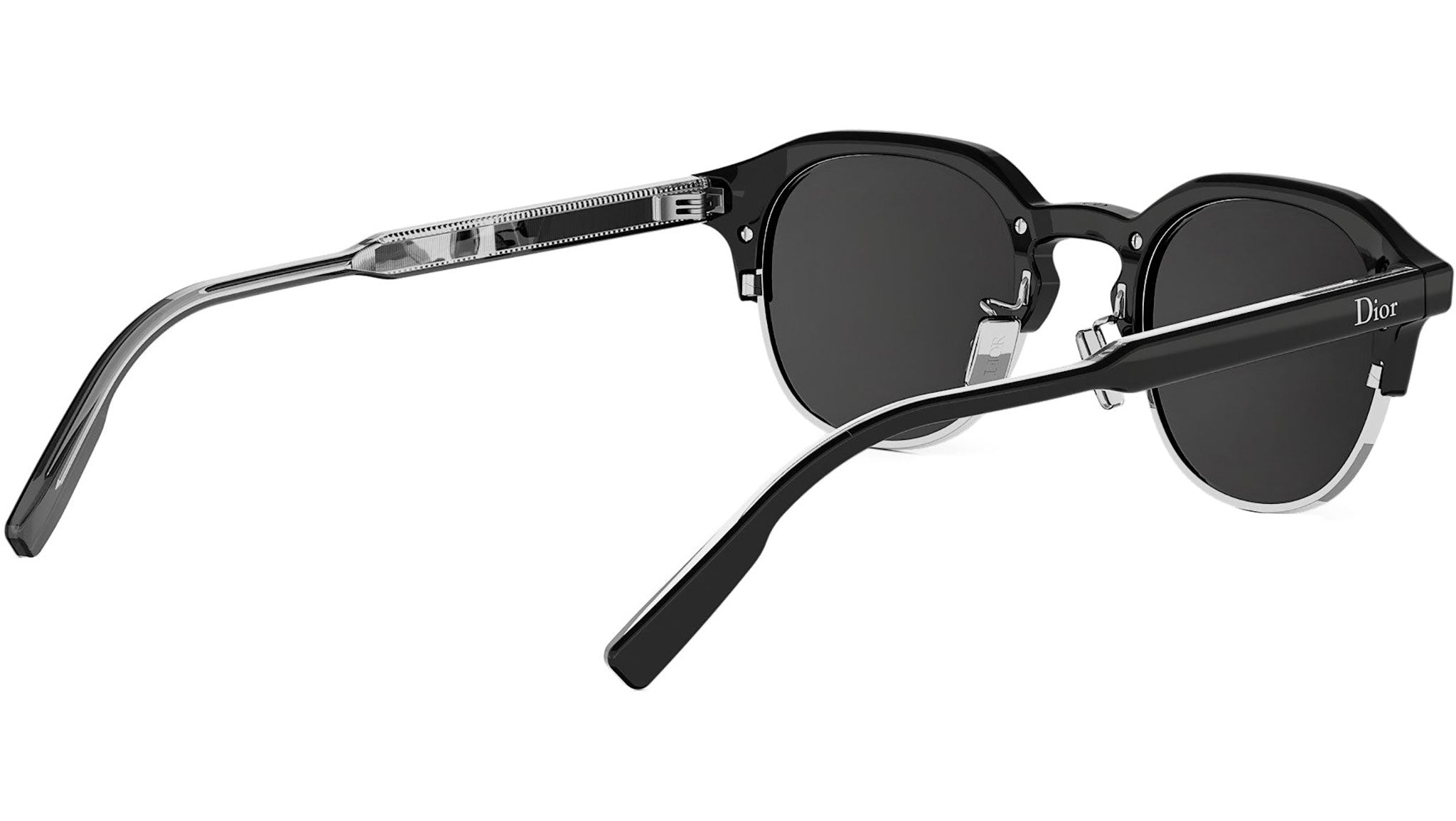 DiorRibbon R1I Black Browline Sunglasses