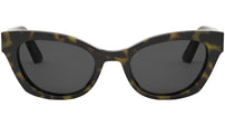 DiorMidnight B2I Havana Cat Eye Sunglasses