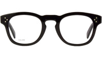 CELINE 3 Dots Black Square Eyeglasses