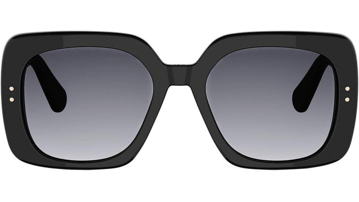 Dior Oblique S1I Black Square Sunglasses