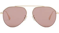 Fendi Travel Gold Pilot Sunglasses