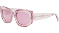 CELINE 3 Dots Pink Butterfly Sunglasses