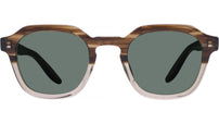 Tucker Brown Geometric Sunglasses