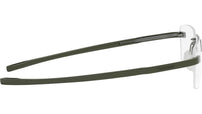 Flex Silver Rectangular Eyeglasses