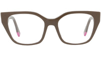 Fendi Way Brown Rectangular Eyeglasses