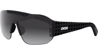 Dior3D M2U Matte Black Shield Sunglasses