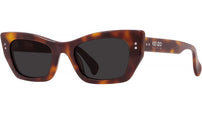 Boke Flower Havana Geometric Sunglasses