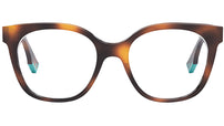Fendi Way Havana Square Eyeglasses